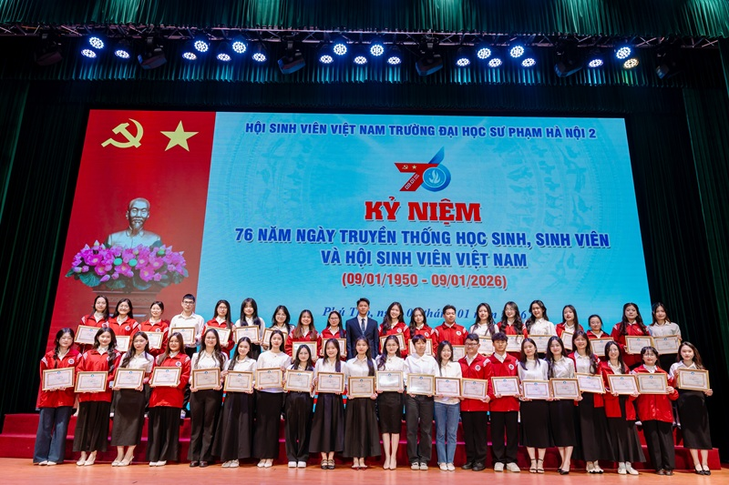 Kỷ niệm 76 năm Ngày truyền thống học sinh, sinh viên và Hội Sinh viên Việt Nam (09/01/1950 - 09/01/2026)