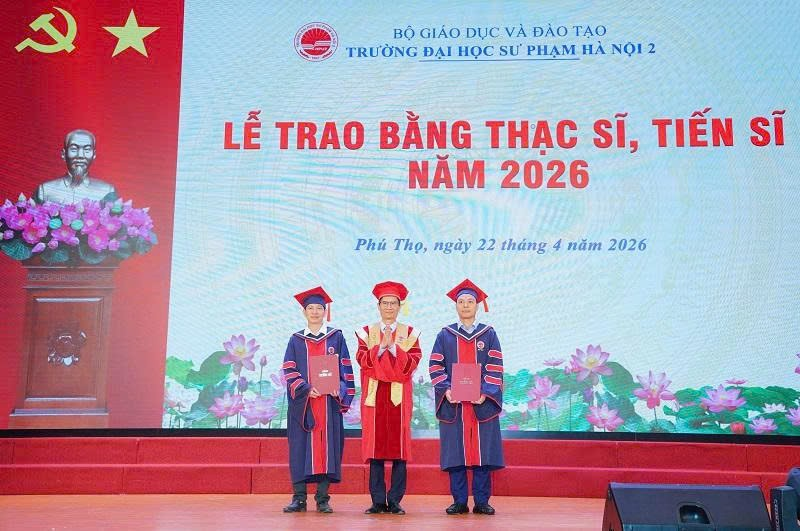 Lễ trao bằng Thạc sĩ, Tiến sĩ năm 2026