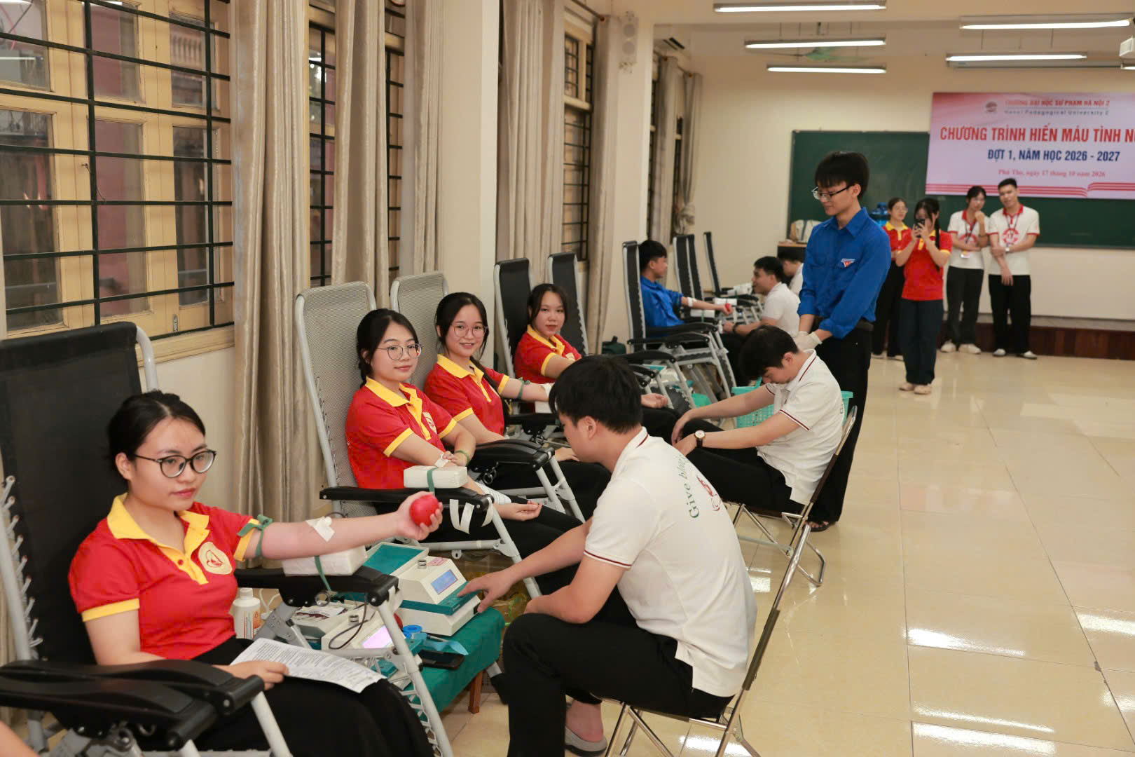 Kết nối những nhịp đập yêu thương qua Chương trình Hiến máu tình nguyện